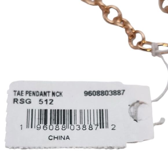 Kendra Scott TAE Gold Plated Long Necklace in Dichroic glass. Retail $88 - Picture 4 of 7